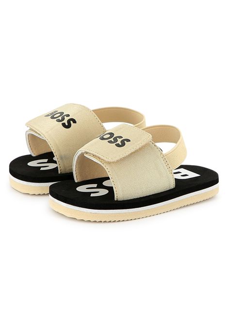 Sandali con stampa HUGO BOSS KIDS | J52156249